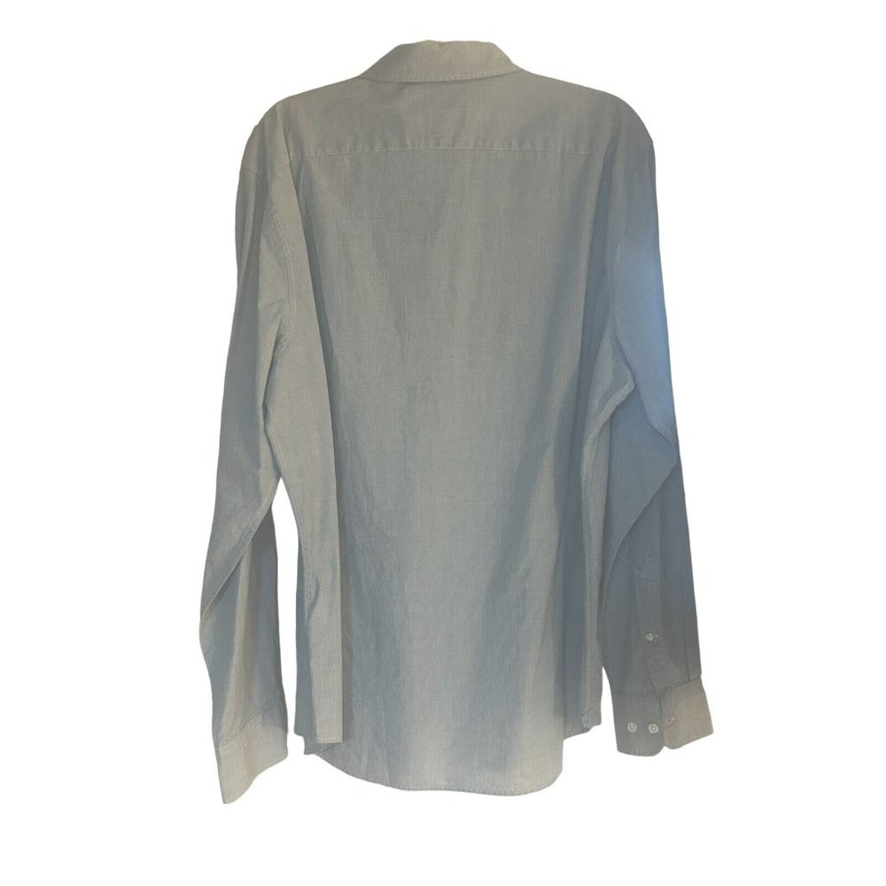 Bonobos Shirt Mens XXL Long Blue Tailored Slim Fit Long Sleeve Button Down - Picture 2 of 6